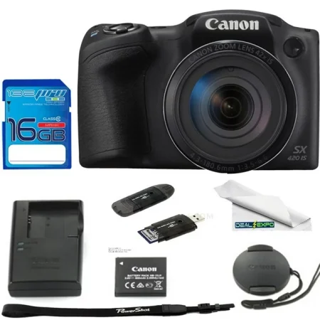 Canon Powershot Sx420 Digital Camera W 42x Optical Zoom Wi Fi Nfc Enabled Black Deal Expo Bundle 469e8945 B969 4fd7 84cb 7fad2ab357cf 1.a9ba44ae42654acbe34c9b6d6f3782d0