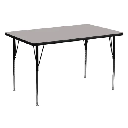 30 W X 60 L Rectangular Hp Laminate Activity Table Standard Height Adjustable Legs 2023 10 31t00 31 04z 7