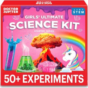 Doctor Jupiter Girls' Ultimate Science Kit for Girls Ages 8 - 12